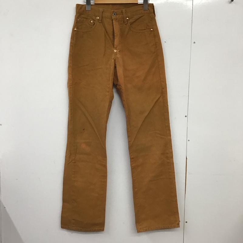 リーバイストラウスアンドコー Levi Strauss & co. パンツ デニム、ジーンズ デニムパンツ スリムパンツ カジュアルパンツ 29インチ 無地 茶 / ブラウン / brown メンズ USED 古着 中古 10153716