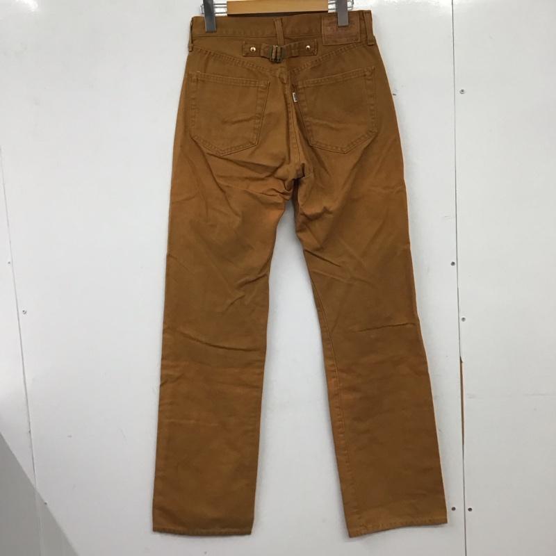 リーバイストラウスアンドコー Levi Strauss & co. パンツ デニム、ジーンズ デニムパンツ スリムパンツ カジュアルパンツ 29インチ 無地 茶 / ブラウン / brown メンズ USED 古着 中古 10153716
