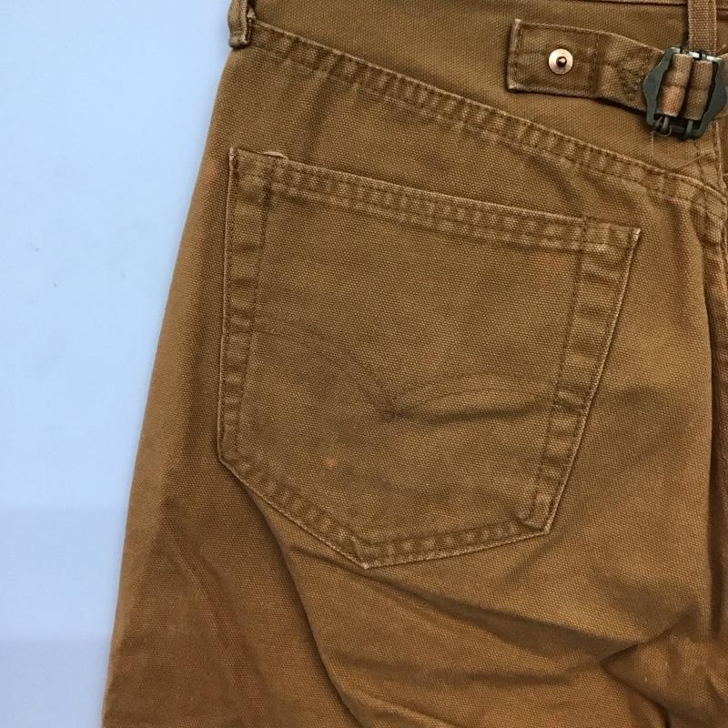 リーバイストラウスアンドコー Levi Strauss & co. パンツ デニム、ジーンズ デニムパンツ スリムパンツ カジュアルパンツ 29インチ 無地 茶 / ブラウン / brown メンズ USED 古着 中古 10153716