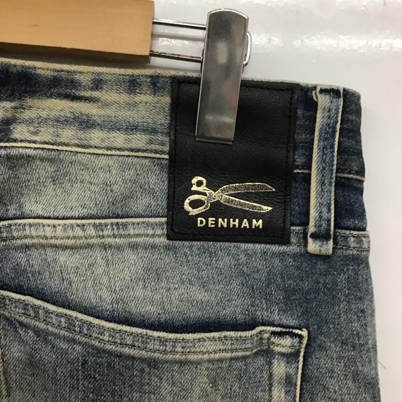 デンハム DENHAM パンツ デニム、ジーンズ デニムパンツ スリムパンツ カジュアルパンツ ストレッチパンツ 34インチ 無地 インディゴ / インディゴ / Indigo メンズ USED 古着 中古 10153717