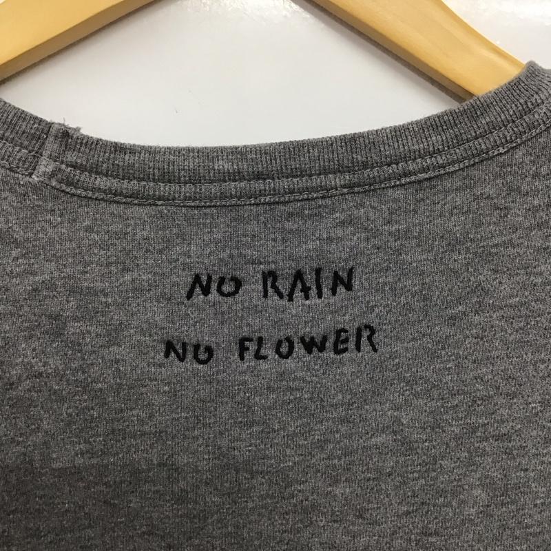 ラルディーニ LARDINI トレーナー 長袖 長袖トレーナー スウェット クルーネック プルオーバー XXS ロゴ、文字 灰 / グレー / gray メンズ USED 古着 中古 10153722
