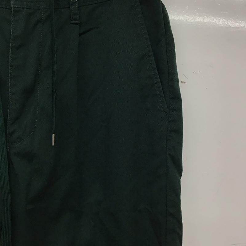 ディッキーズ Dickies パンツ ワークパンツ、ペインターパンツ ワイドパンツ カジュアルパンツ ワークパンツ M 無地 緑 / グリーン / green メンズ USED 古着 中古 10153726