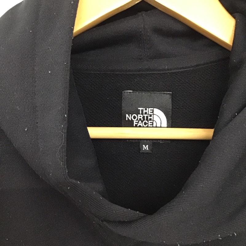 ザノースフェイス THE NORTH FACE パーカー 長袖 nt11953 SQUARELOGOHOODIE 長袖パーカー プルオーバーパーカー M ロゴ、文字 黒 / ブラック / black メンズ USED 古着 中古 10153730