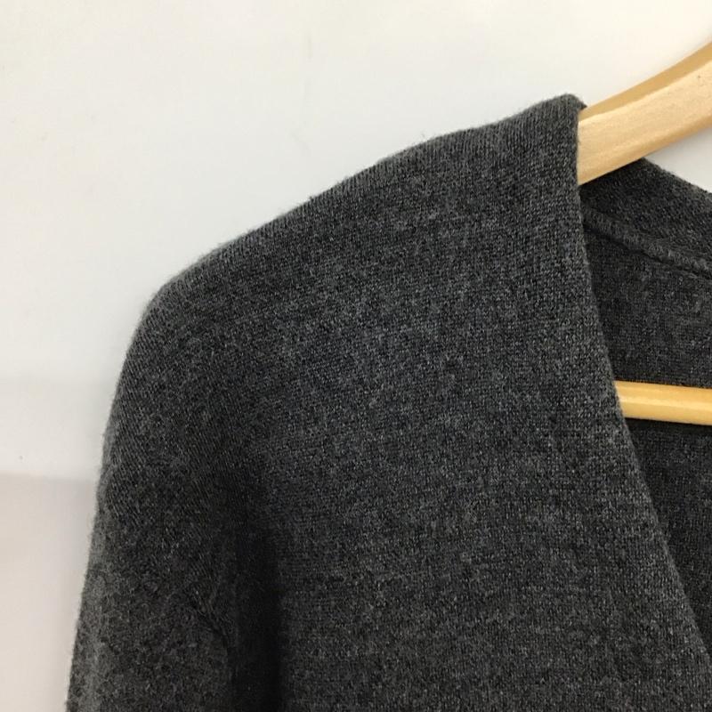 ワイズフォーメン Y s for men カーディガン 長袖 長袖カーディガン ニットカーデガン フロントボタン 3 無地 灰 / グレー / gray メンズ USED 古着 中古 10153731