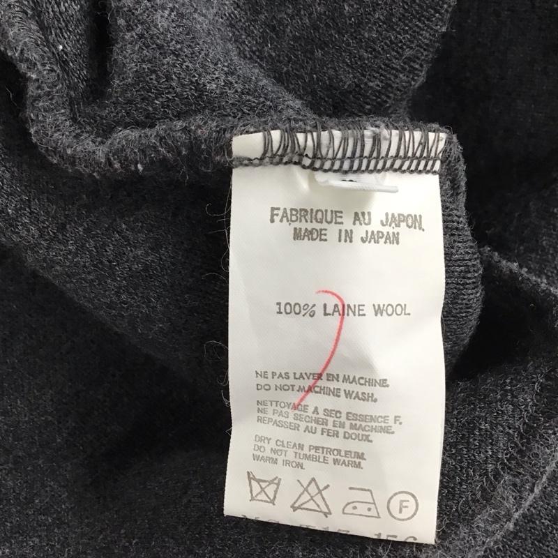 ワイズフォーメン Y s for men カーディガン 長袖 長袖カーディガン ニットカーデガン フロントボタン 3 無地 灰 / グレー / gray メンズ USED 古着 中古 10153731