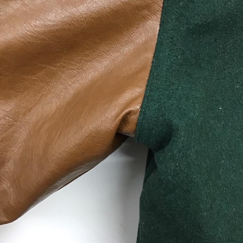 ガルフィー GALFY ジャケット、上着 ジャンパー、ブルゾン スタジャン アウター フロントボタン ロゴ、文字 緑 / グリーン / green メンズ USED 古着 中古 10153732
