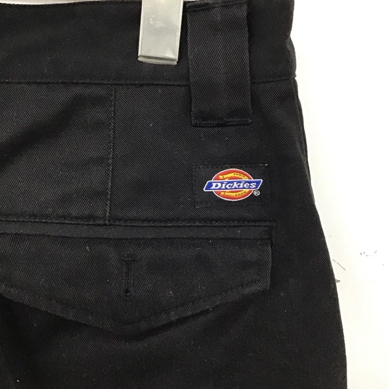 ディッキーズ Dickies パンツ ワークパンツ、ペインターパンツ ワークパンツ ワイドパンツ カジュアルパンツ 30インチ ロゴ、文字 黒 / ブラック / black メンズ USED 古着 中古 10153741
