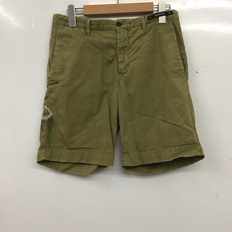古着 USED パンツ ショートパンツ ショートパンツ ハーフパンツ カジュアルパンツ 42インチ ロゴ、文字 カーキ / カーキ / khaki メンズ USED 古着 中古 10153742