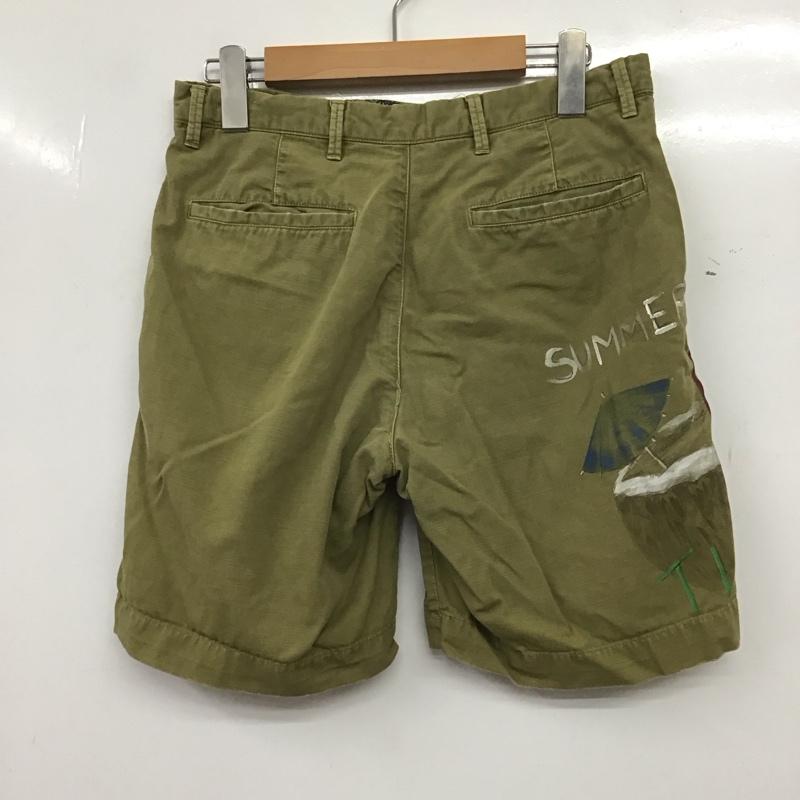 古着 USED パンツ ショートパンツ ショートパンツ ハーフパンツ カジュアルパンツ 42インチ ロゴ、文字 カーキ / カーキ / khaki メンズ USED 古着 中古 10153742