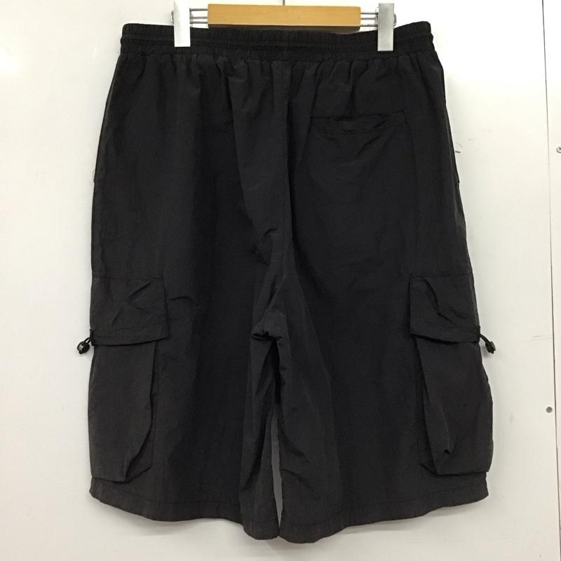 ザラ ZARA パンツ ショートパンツ ショートパンツ ハーフパンツ カジュアルパンツ ナイロンパンツ L 無地 黒 / ブラック / black メンズ USED 古着 中古 10153744
