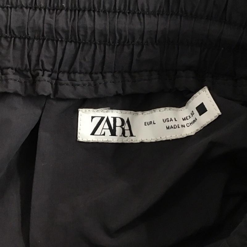 ザラ ZARA パンツ ショートパンツ ショートパンツ ハーフパンツ カジュアルパンツ ナイロンパンツ L 無地 黒 / ブラック / black メンズ USED 古着 中古 10153744