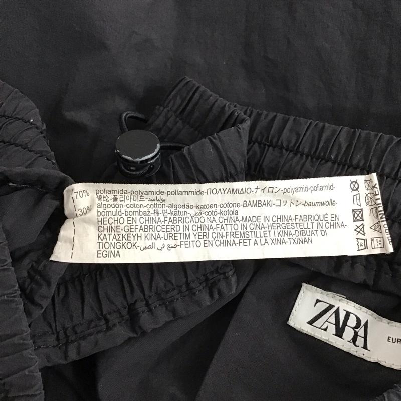 ザラ ZARA パンツ ショートパンツ ショートパンツ ハーフパンツ カジュアルパンツ ナイロンパンツ L 無地 黒 / ブラック / black メンズ USED 古着 中古 10153744