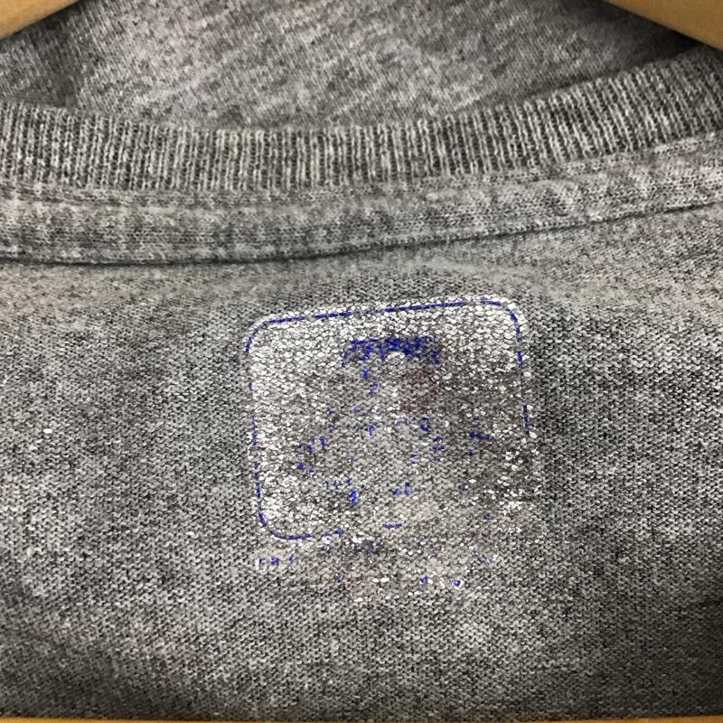 古着 USED Tシャツ 半袖 半袖カットソー プリントTシャツ クルーネックカットソー 古着 プリント 灰 / グレー / gray メンズ USED 古着 中古 10153749