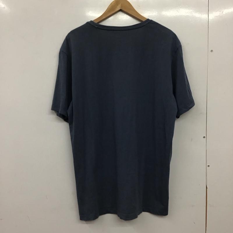 エコアルフ ECOALF Tシャツ 半袖 半袖カットソー プリントTシャツ クルーネックカットソー L ロゴ、文字 青 / ブルー / blue メンズ USED 古着 中古 10153750