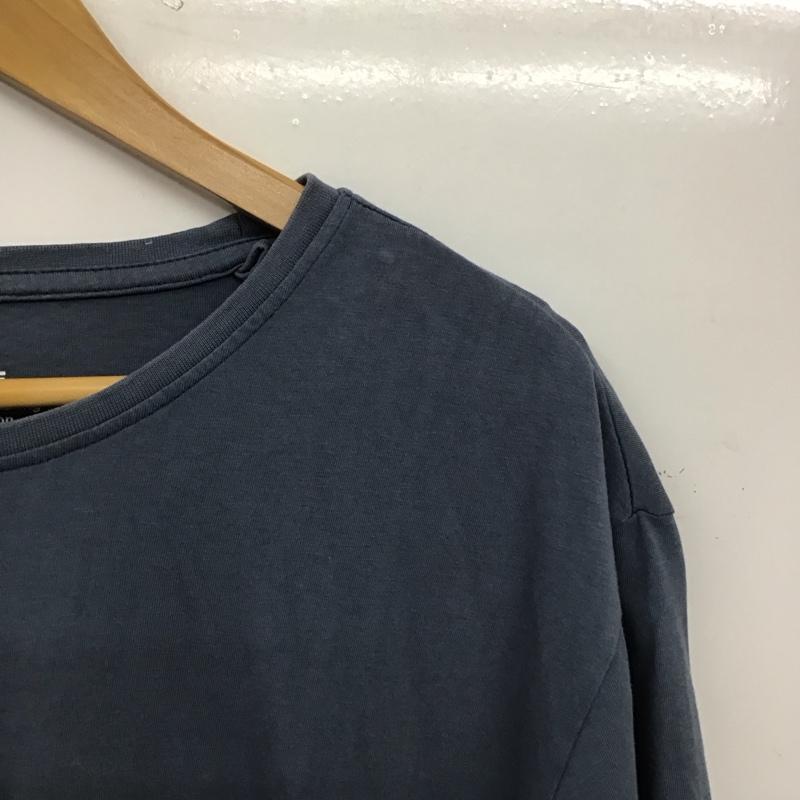エコアルフ ECOALF Tシャツ 半袖 半袖カットソー プリントTシャツ クルーネックカットソー L ロゴ、文字 青 / ブルー / blue メンズ USED 古着 中古 10153750