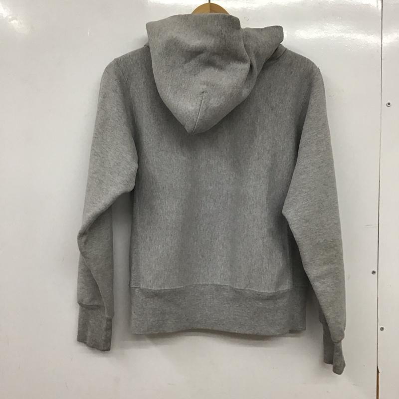 チャンピオン Campion パーカー 長袖 ジップアップパーカー 長袖パーカー カジュアルジャケット S 無地 灰 / グレー / gray メンズ USED 古着 中古 10153754