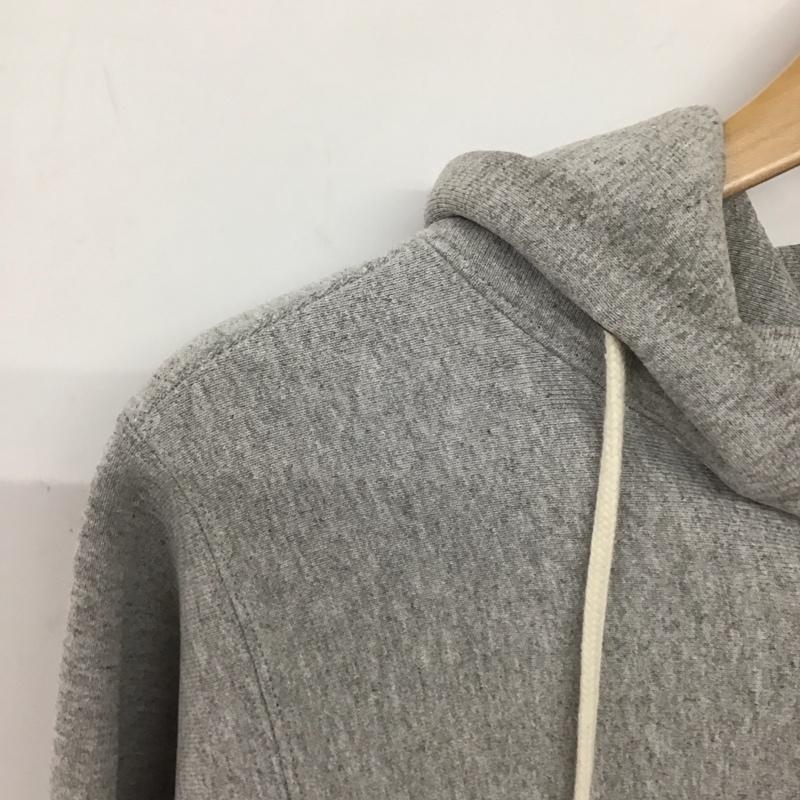 チャンピオン Campion パーカー 長袖 ジップアップパーカー 長袖パーカー カジュアルジャケット S 無地 灰 / グレー / gray メンズ USED 古着 中古 10153754