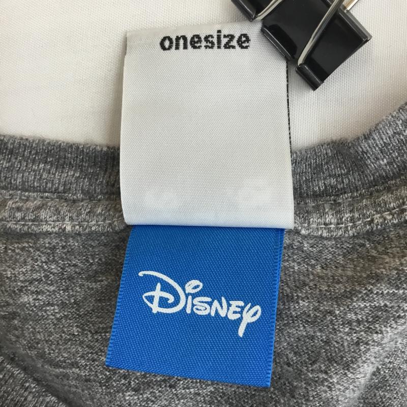 エックスガール X-girl Tシャツ 半袖 Disney ONE SIZE キャラクター 灰 / グレー / gray レディース USED 古着 中古 10153758