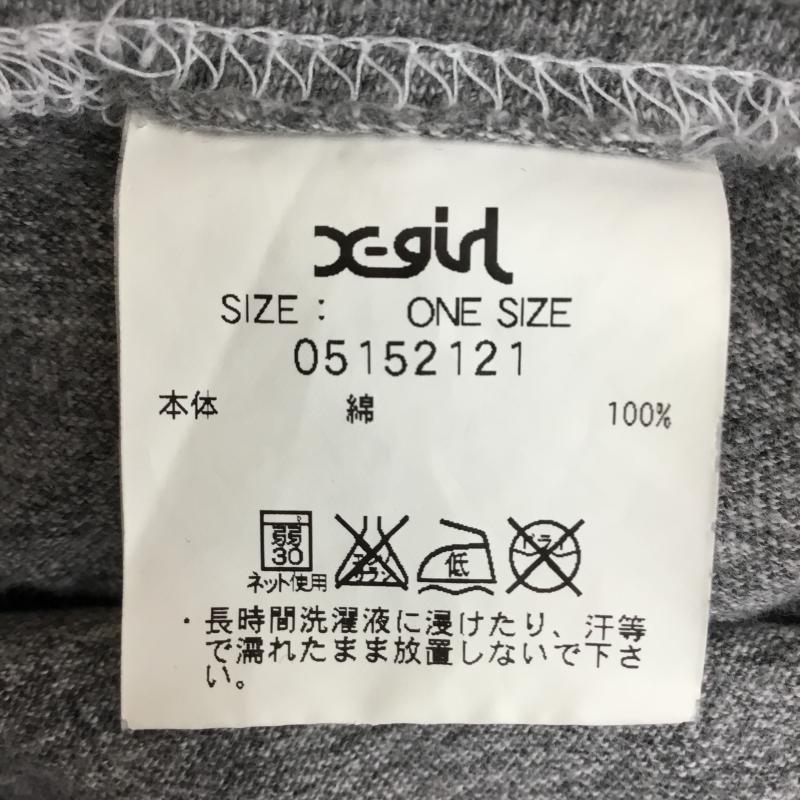 エックスガール X-girl Tシャツ 半袖 Disney ONE SIZE キャラクター 灰 / グレー / gray レディース USED 古着 中古 10153758