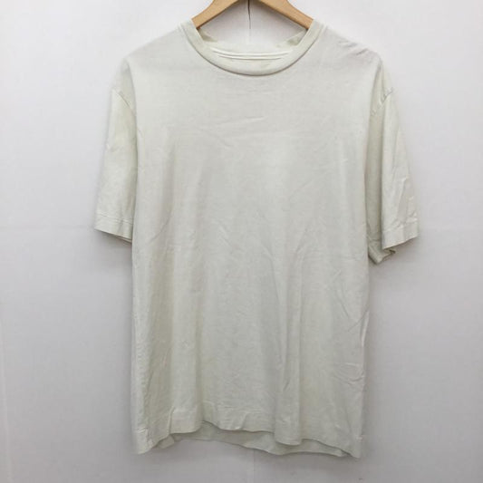 エムエイチエル MHL. Tシャツ 半袖 M 無地 アイボリー / アイボリー / メンズ USED 古着 中古 10153760