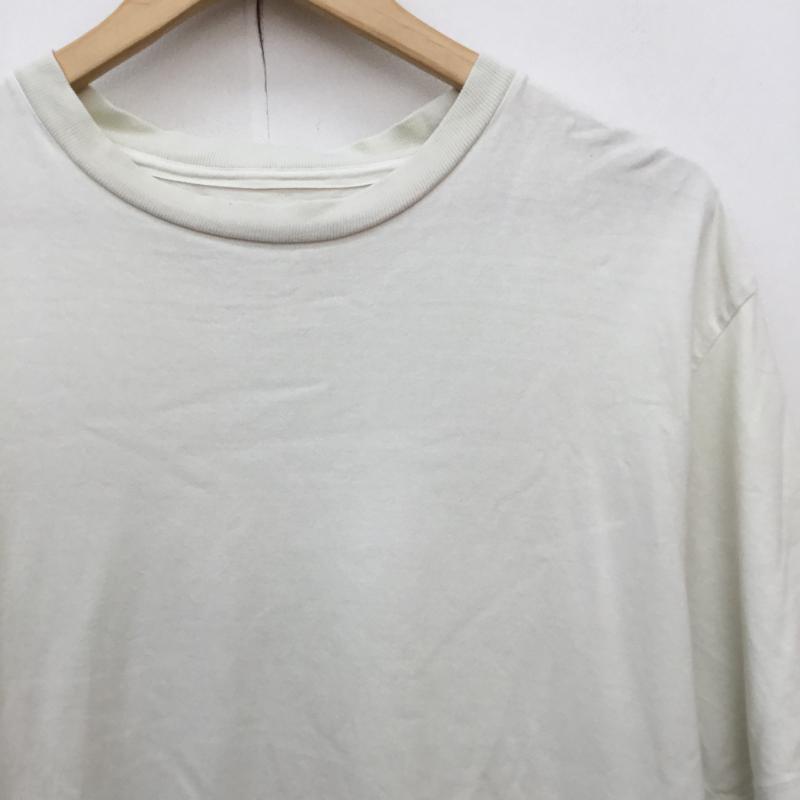 エムエイチエル MHL. Tシャツ 半袖 M 無地 アイボリー / アイボリー / メンズ USED 古着 中古 10153760