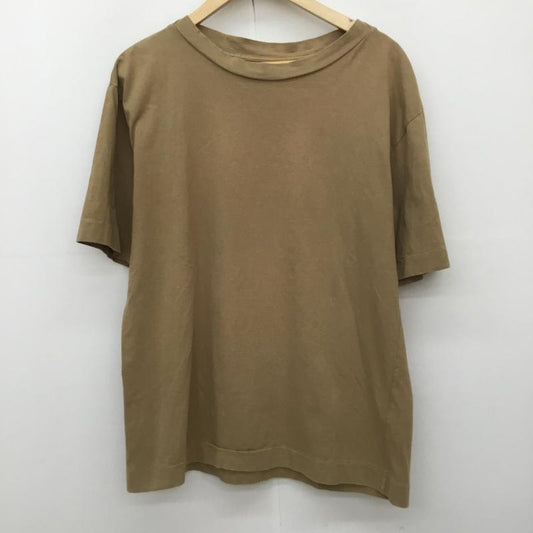 エムエイチエル MHL. Tシャツ 半袖 M 無地 茶 / ブラウン / brown メンズ USED 古着 中古 10153761