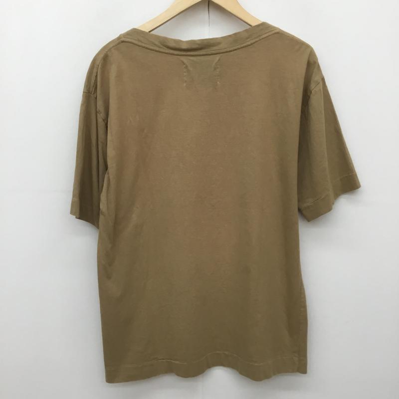 エムエイチエル MHL. Tシャツ 半袖 M 無地 茶 / ブラウン / brown メンズ USED 古着 中古 10153761