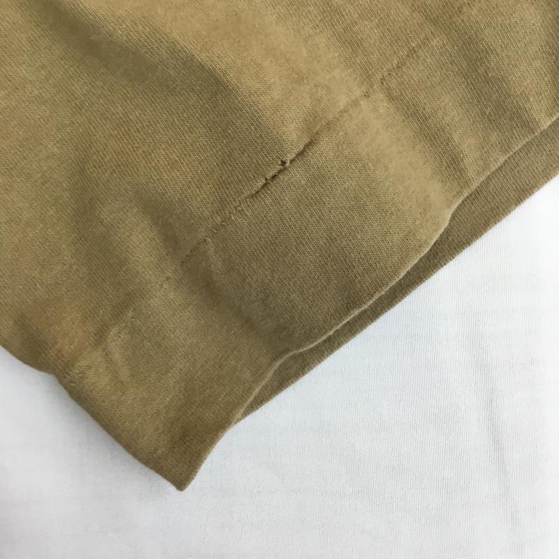 エムエイチエル MHL. Tシャツ 半袖 M 無地 茶 / ブラウン / brown メンズ USED 古着 中古 10153761