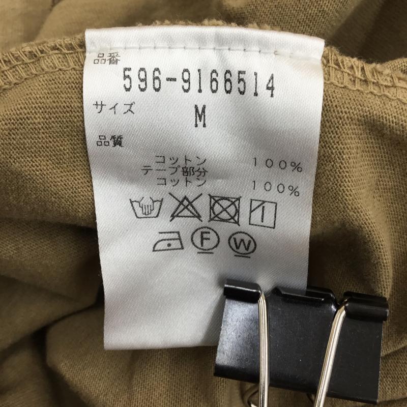 エムエイチエル MHL. Tシャツ 半袖 M 無地 茶 / ブラウン / brown メンズ USED 古着 中古 10153761