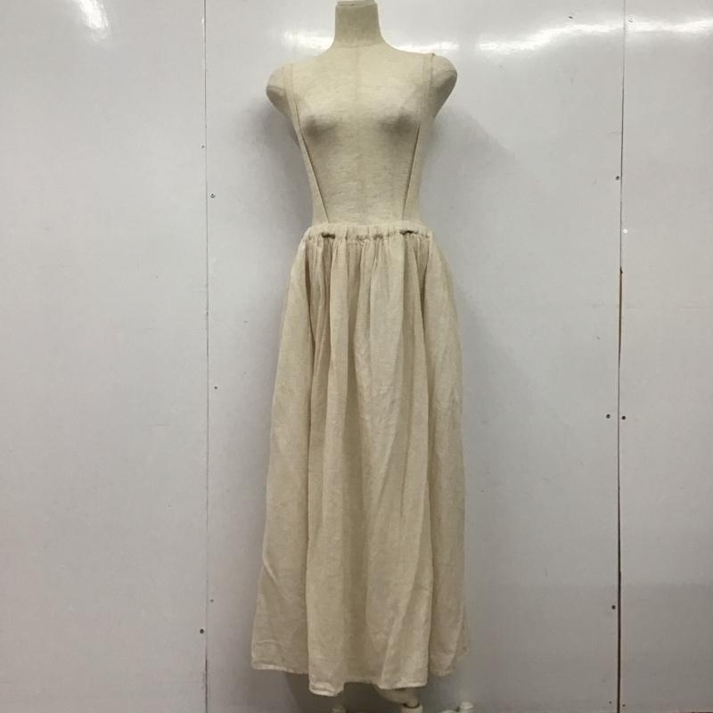 サマンサモスモス Samansa Mos2 ジャンパースカート ジャンパースカート FREE 無地 ベージュ / ベージュ / beige レディース USED 古着 中古 10153766