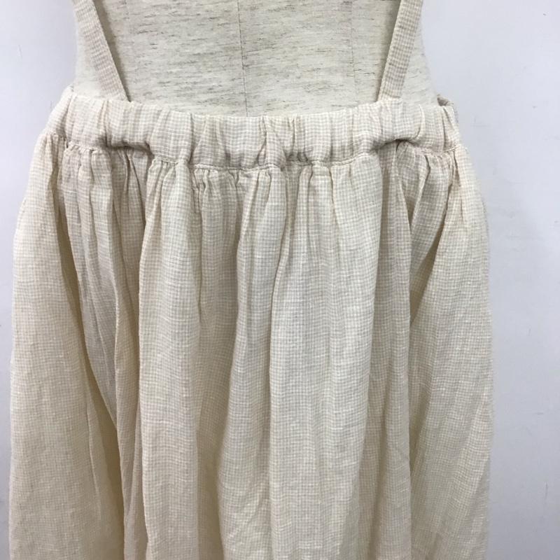 サマンサモスモス Samansa Mos2 ジャンパースカート ジャンパースカート FREE 無地 ベージュ / ベージュ / beige レディース USED 古着 中古 10153766