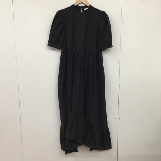 ザラ ZARA ワンピース ロングスカート S 無地 黒 / ブラック / black レディース USED 古着 中古 10153768