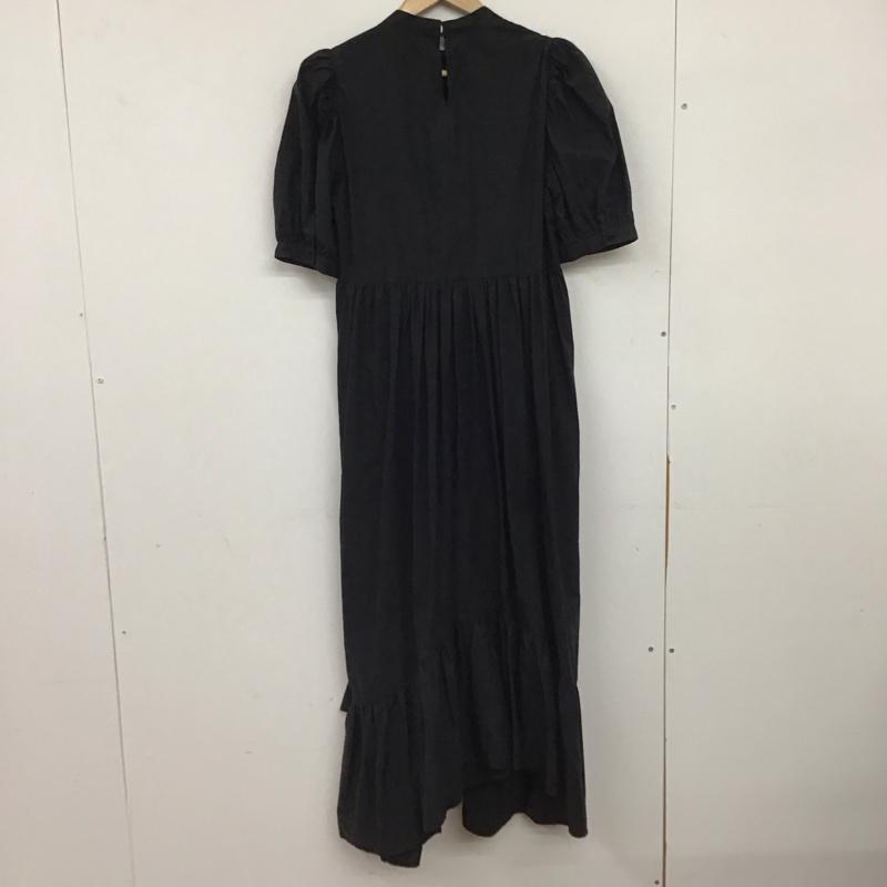 ザラ ZARA ワンピース ロングスカート S 無地 黒 / ブラック / black レディース USED 古着 中古 10153768