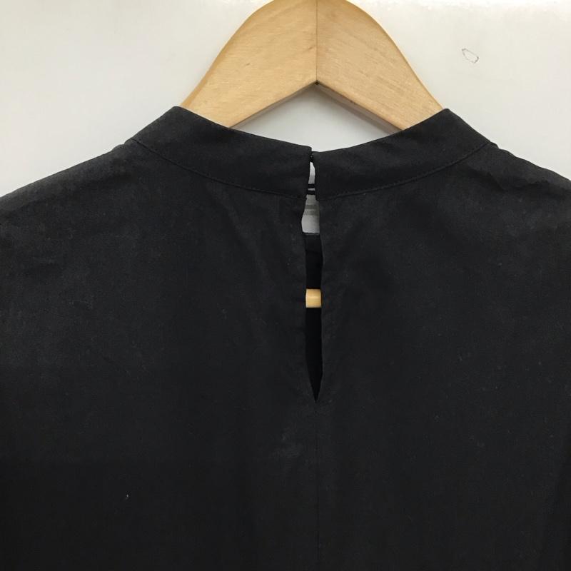 ザラ ZARA ワンピース ロングスカート S 無地 黒 / ブラック / black レディース USED 古着 中古 10153768