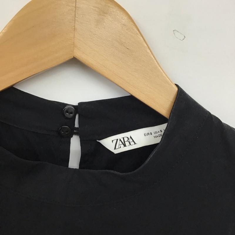 ザラ ZARA ワンピース ロングスカート S 無地 黒 / ブラック / black レディース USED 古着 中古 10153768