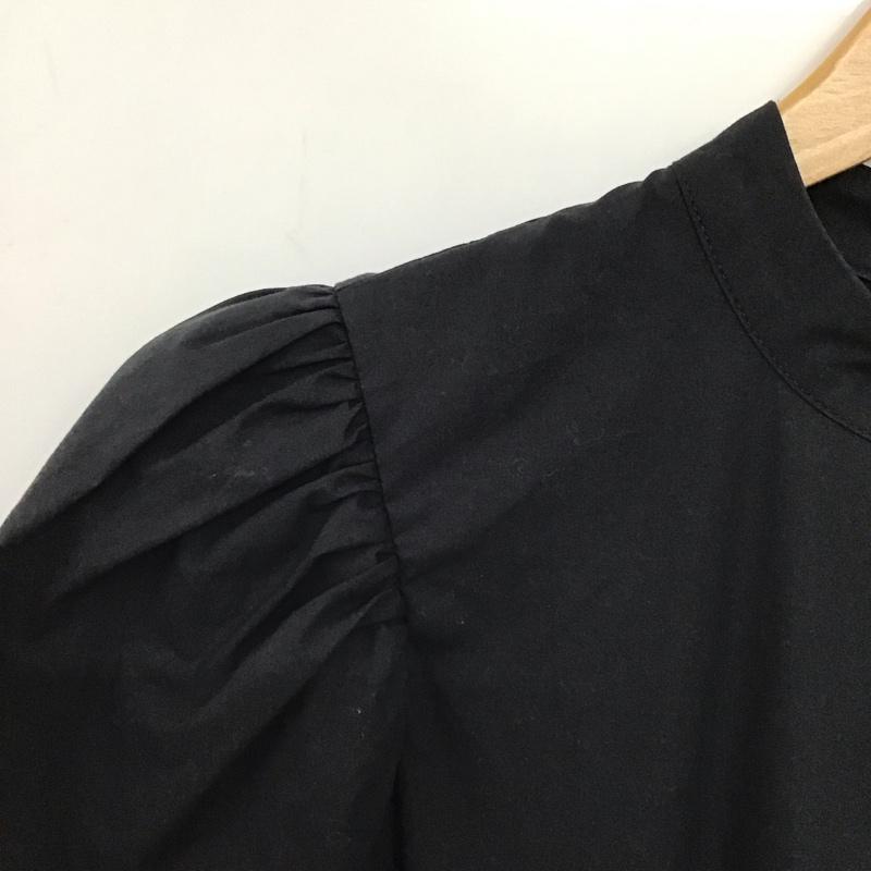 ザラ ZARA ワンピース ロングスカート S 無地 黒 / ブラック / black レディース USED 古着 中古 10153768