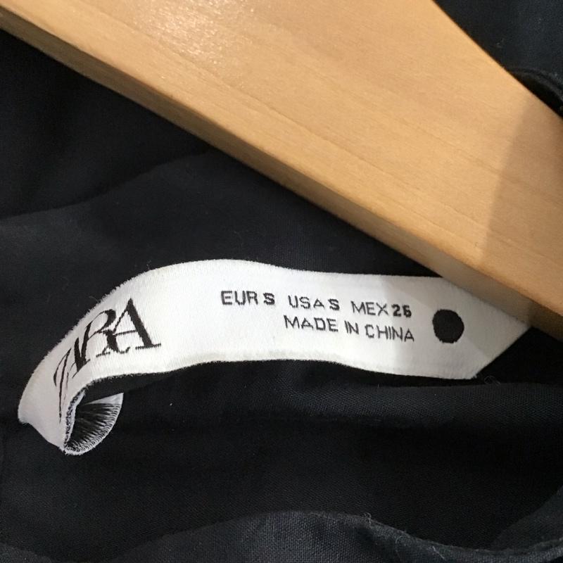 ザラ ZARA ワンピース ロングスカート S 無地 黒 / ブラック / black レディース USED 古着 中古 10153768