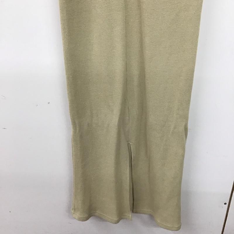 ディスコート Discoat ワンピース ロングスカート タグ付 無地 ベージュ / ベージュ / beige レディース USED 古着 中古 10153769