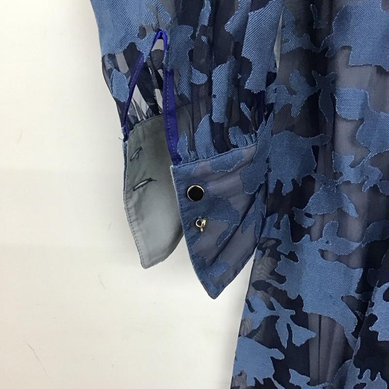 リエンダ rienda ワンピース ロングスカート 110gs833-1460 オパールH/NフレアOP S 総柄 青 / ブルー / blue レディース USED 古着 中古 10153770