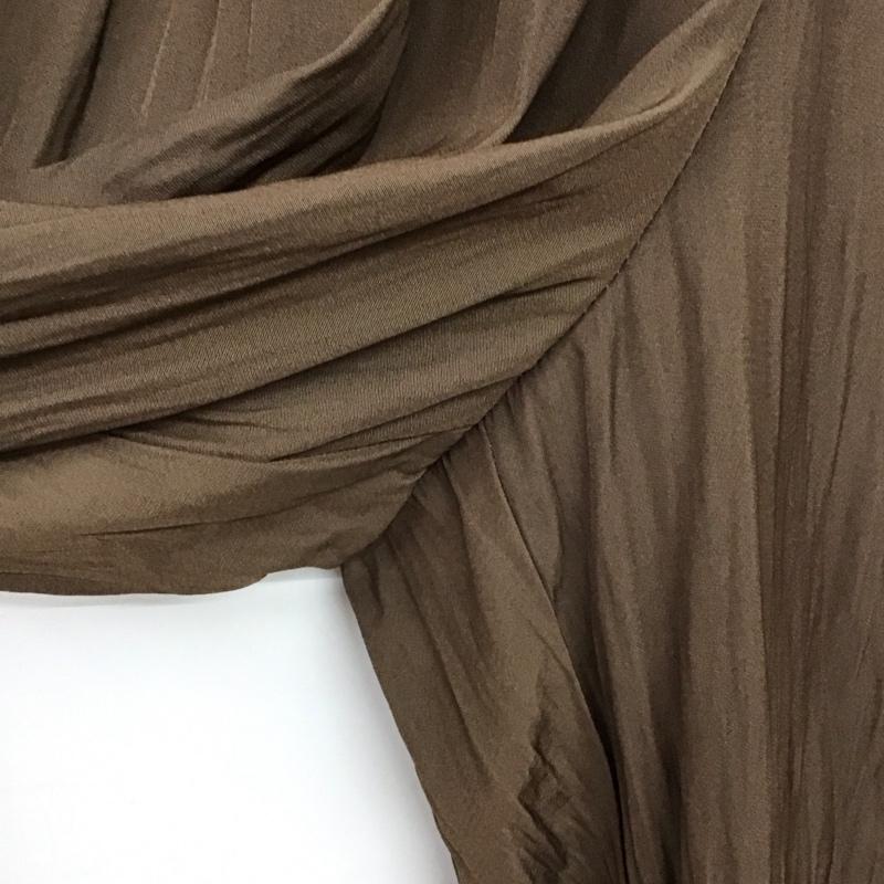 サマンサモスモスブルー Samansa Mos2 blue ボトムス ボトムス ビンテージサテンイージーパンツ 新品 FREE 無地 茶 / ブラウン / brown レディース USED 古着 中古 10153772