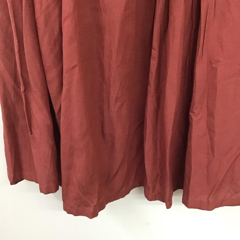 アズールバイマウジー AZUL BY MOUSSY スカート ロングスカート タグ付 S 無地 茶 / ブラウン / brown レディース USED 古着 中古 10153774