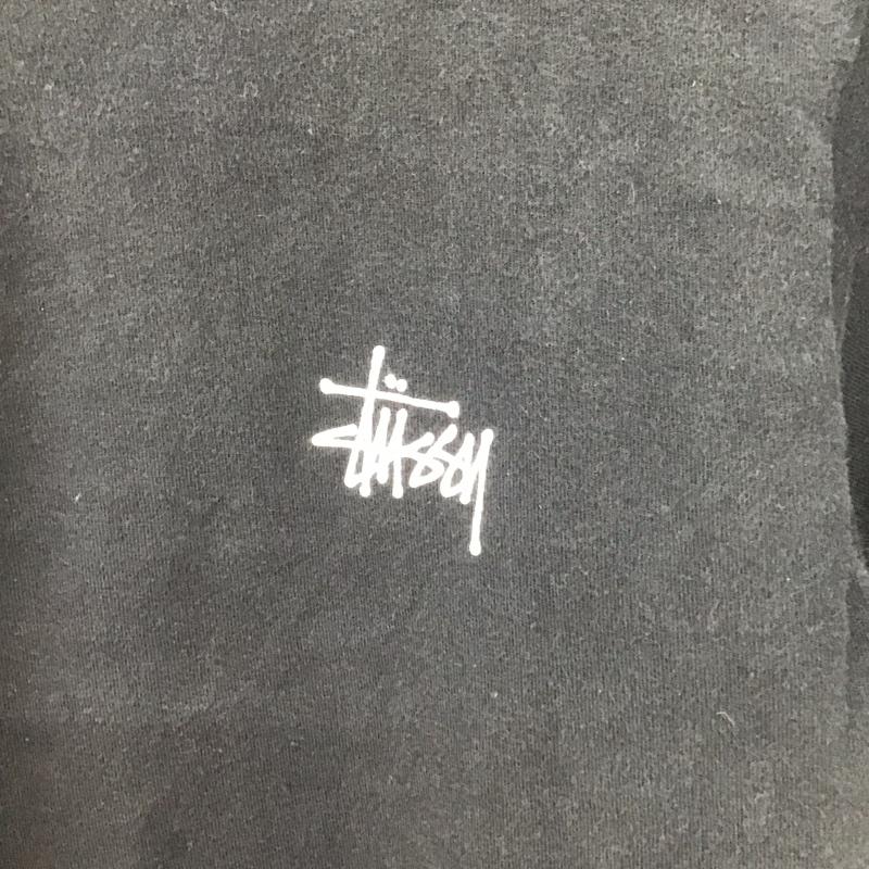 ステューシー STUSSY Tシャツ 半袖 半袖カットソー プリントTシャツ クルーネックカットソー S ロゴ、文字 ダークグレー / ダークグレー / メンズ USED 古着 中古 10153775