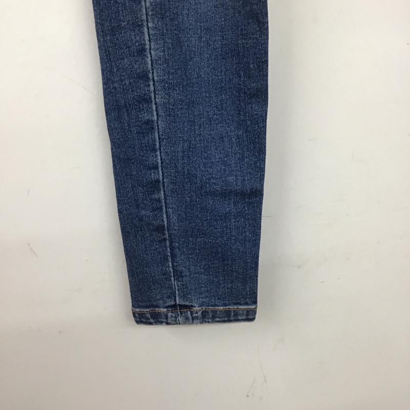 ザラ ZARA パンツ デニム、ジーンズ 34 無地 水色 / ライトブルー / レディース USED 古着 中古 10153776