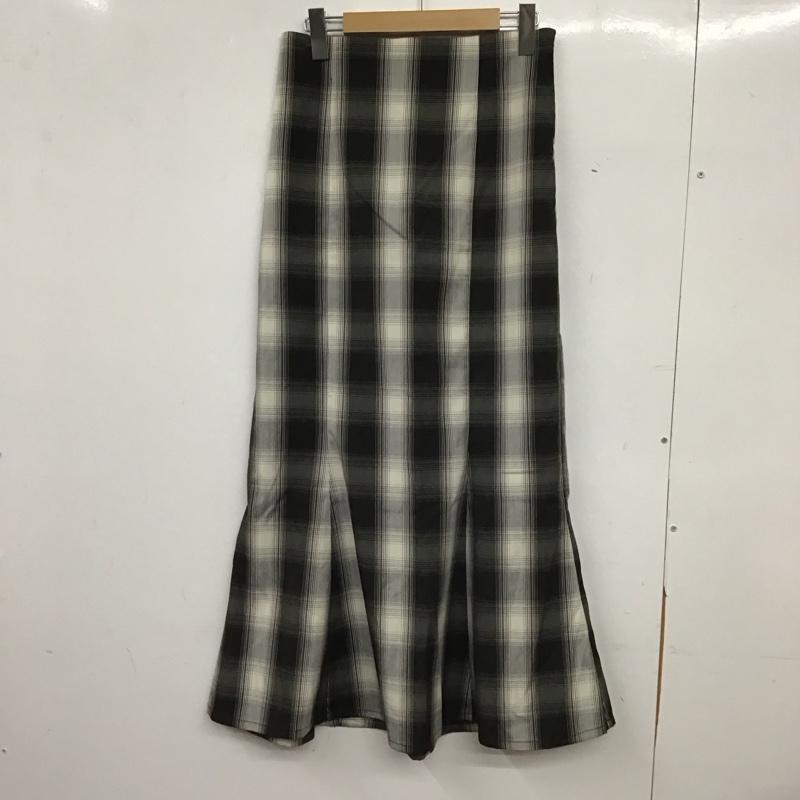 ローリーズファーム LOWRYS FARM スカート ロングスカート L チェック マルチカラー / マルチカラー / multicolor レディース USED 古着 中古 10153782