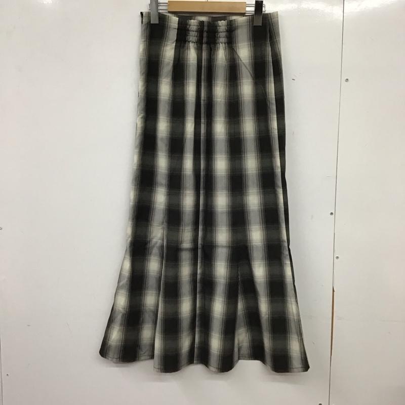 ローリーズファーム LOWRYS FARM スカート ロングスカート L チェック マルチカラー / マルチカラー / multicolor レディース USED 古着 中古 10153782