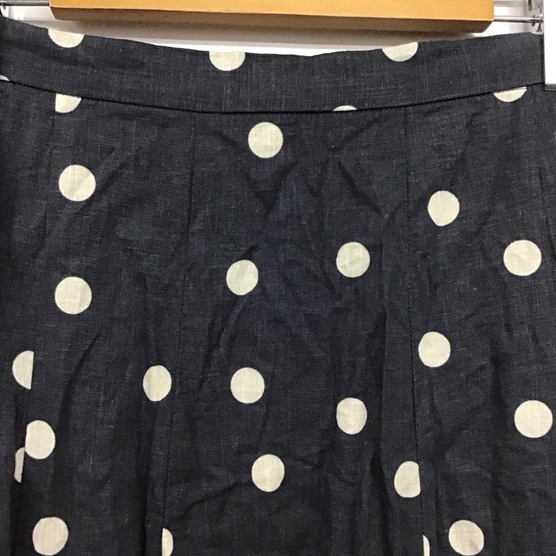 ジーナシス JEANASIS スカート ロングスカート M ドット 灰 / グレー / gray レディース USED 古着 中古 10153784