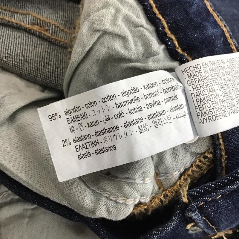 ザラ ZARA パンツ デニム、ジーンズ 32 無地 インディゴ / インディゴ / Indigo レディース USED 古着 中古 10153786