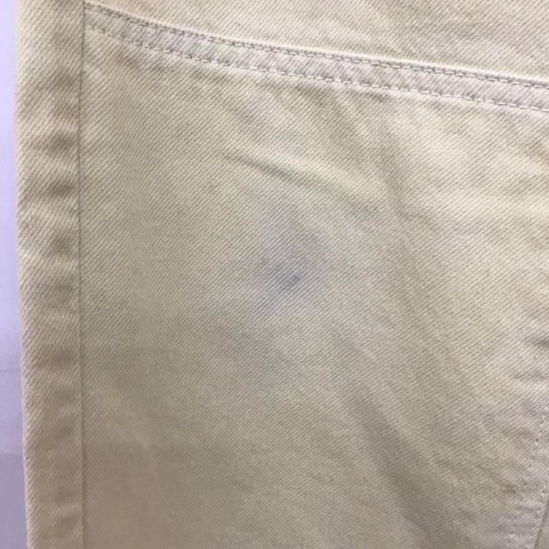 ザラ ZARA パンツ デニム、ジーンズ 36 無地 黄 / イエロー / yellow レディース USED 古着 中古 10153787