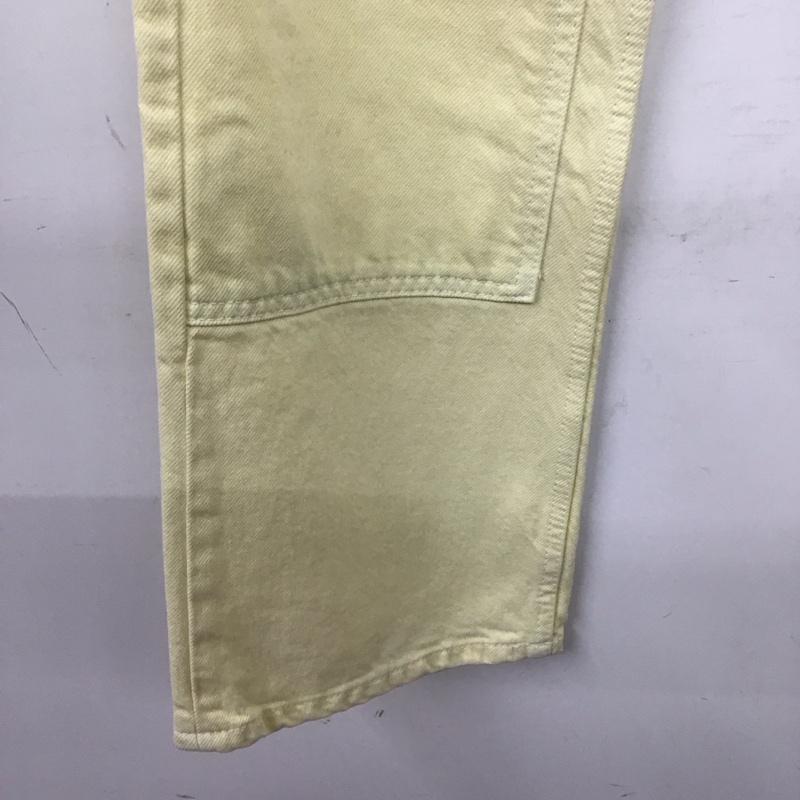 ザラ ZARA パンツ デニム、ジーンズ 36 無地 黄 / イエロー / yellow レディース USED 古着 中古 10153787