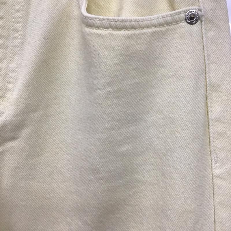 ザラ ZARA パンツ デニム、ジーンズ 36 無地 黄 / イエロー / yellow レディース USED 古着 中古 10153787